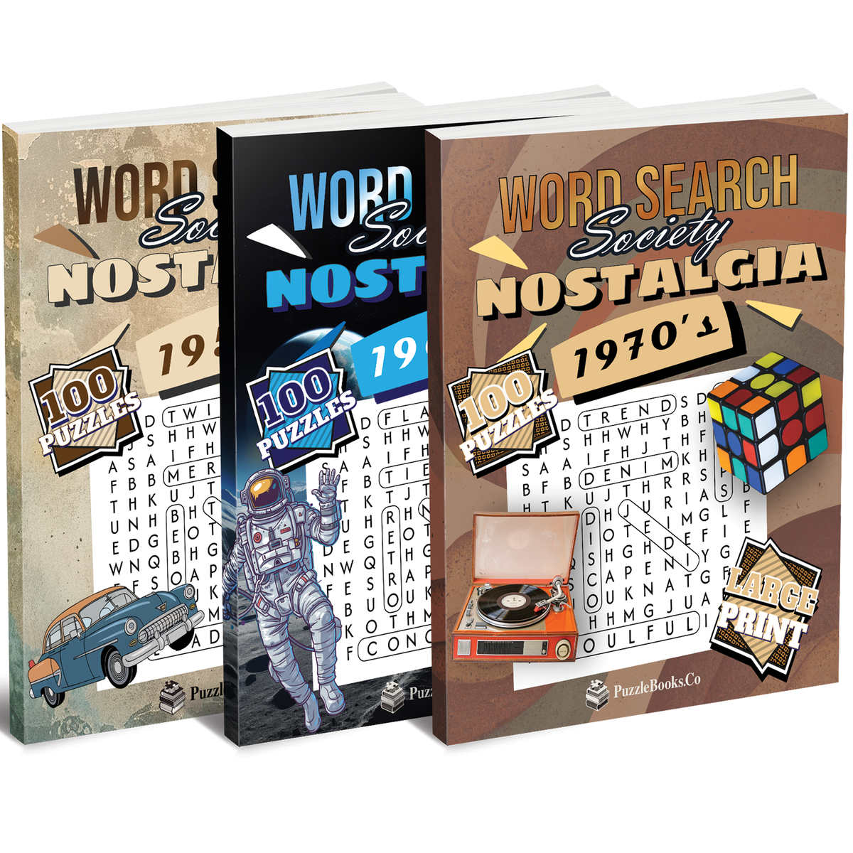 Word Search Society - Nostalgia Bundle