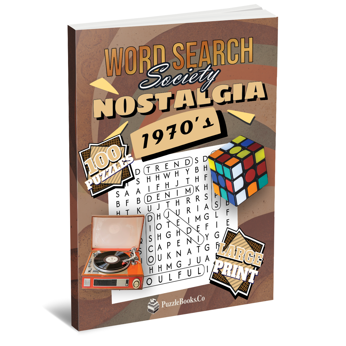 Word Search Society - 1970s (eBook)