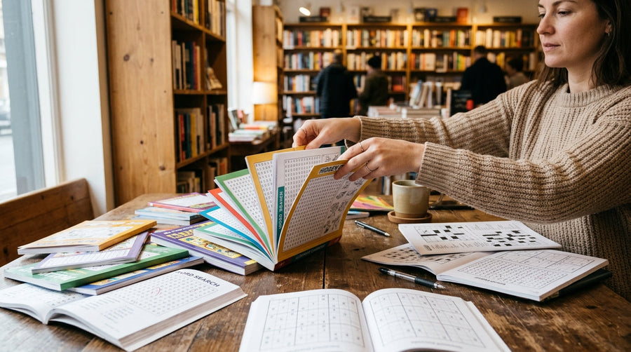 Choosing your first puzzle book