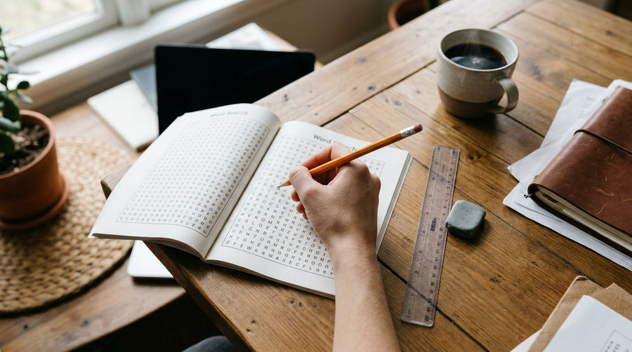 How to scan a word search, one row at a time