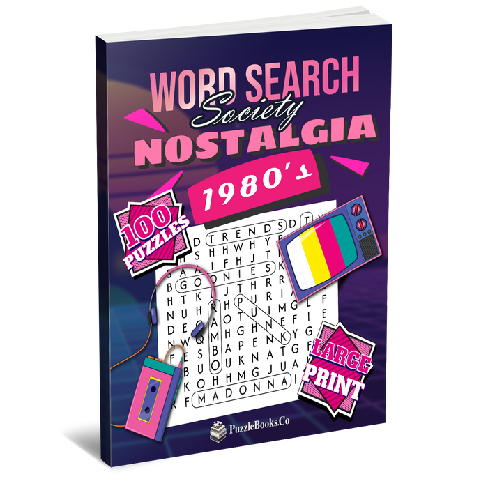 Word Search Society - 1980s