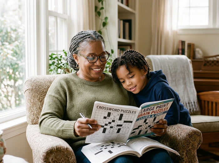 Large print editions for comfortable reading